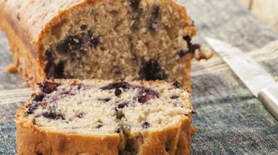 Plum-cake de arándanos