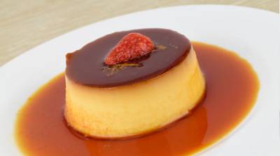 Flan de dulce de calabaza