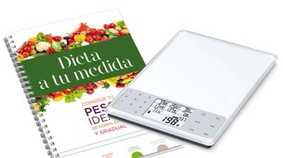 3 Packs Dieta + Balanza con análisis nutricional