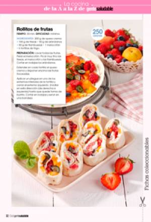 Rollitos de fruta