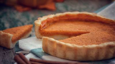 Pastel salado de calabaza