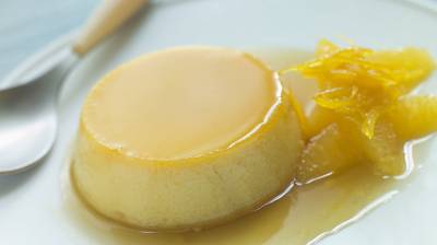 flan de pan rallado