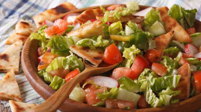 Ensalada árabe o Fattoush